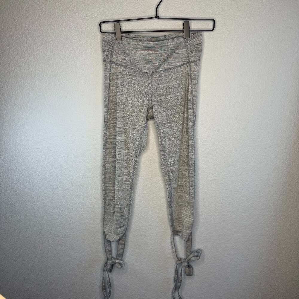Manduka Yoga Leggings with Tie Details